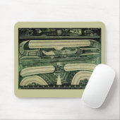 Wölfli "Treibstoff-" schöne Kunst Mousepad (Mit Mouse)