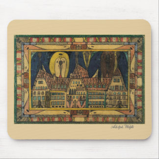Wölfli "Waldau" schöne Kunst Mousepad