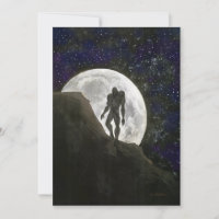 Wolfman Full Moon Einladung