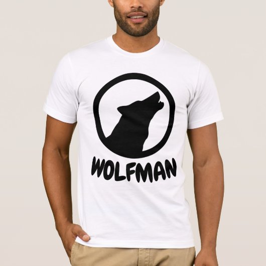 WOLFMAN Funny Men-T - Shirt (Vorderseite)