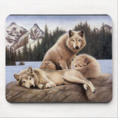 WolfMausunterlage Mousepad (Vorne)