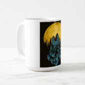 Wolfmond Kaffeetasse (Vorderseite Links)