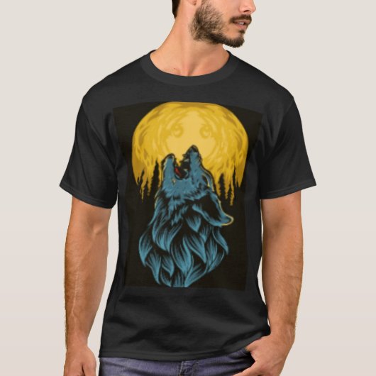 Wolfmond T-Shirt (Vorderseite)