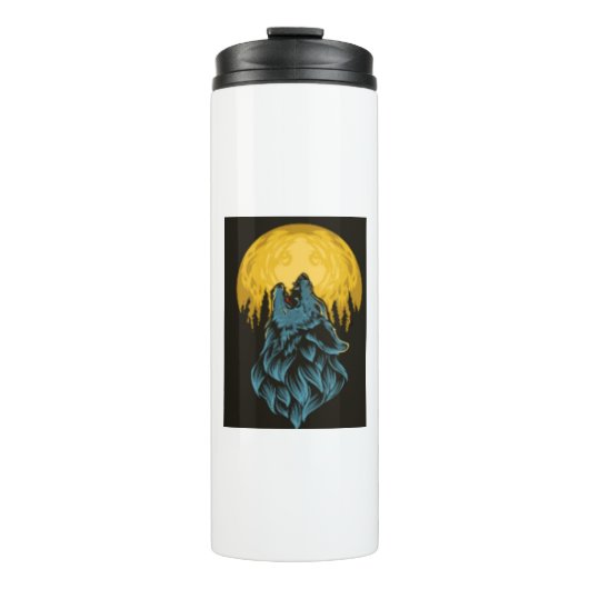 Wolfmond Thermosbecher (Vorderseite)