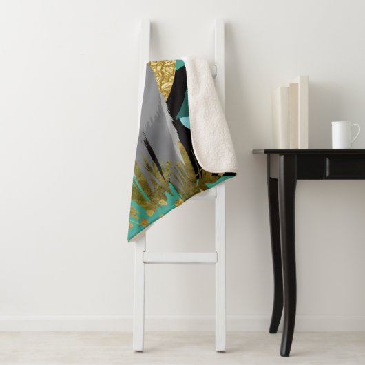 WOLFMOON AURA Sherpa Blanket -3 GRÖSSEN Sherpadecke (Beispiel)