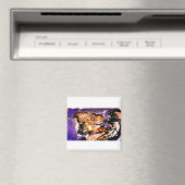 Wolfnacht Allein Magnet (In Situ (Geschirrspüler))