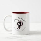 Wolfopelli 3 zweifarbige tasse (Links)