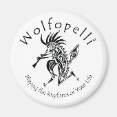 Wolfopelli 4 magnet (Vorne)