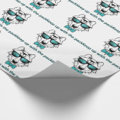 Wolfpack Geschenkpapier (Ecke)