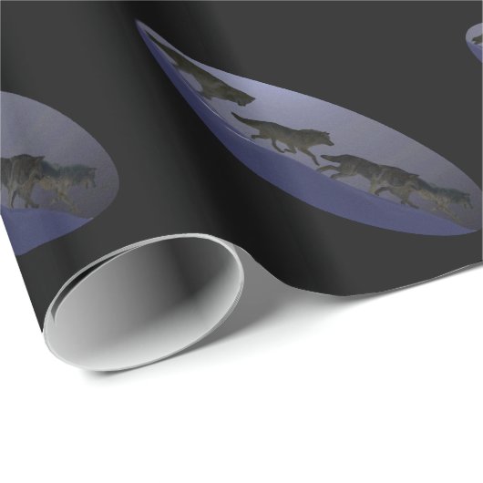 Wolfpack Geschenkpapier (Rolleneckpunkt)