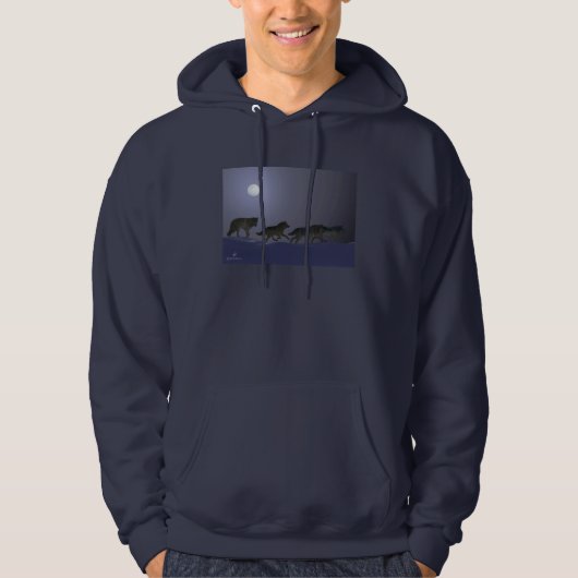 Wolfpack Hoodie (Vorderseite)