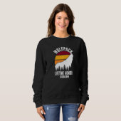 Wolfpack Lebenslanges Mitglied Patenkind Wolf Fami Sweatshirt (Vorne ganz)