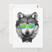 Wolfpack Postkarte (Vorne/Hinten)