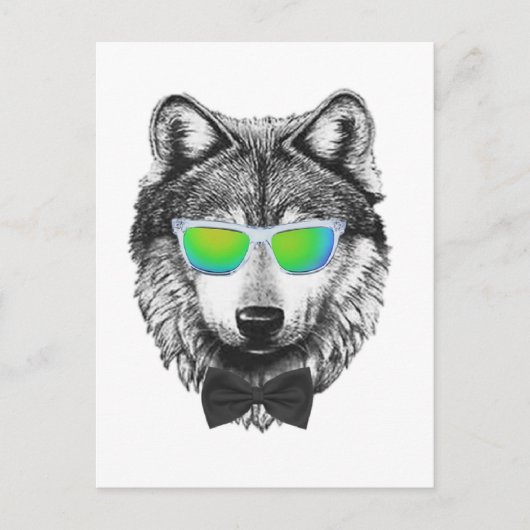 Wolfpack Postkarte (Vorderseite)