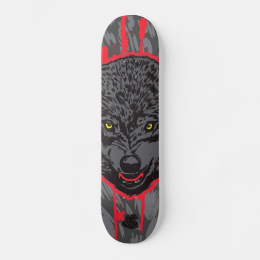 Wolfpack Skateboard (Vorderseite)