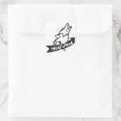 WolfPack-Sticker Quadratischer Aufkleber (Tasche)
