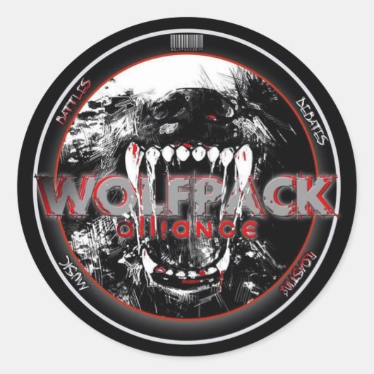 WolfPack Stickers (Vorderseite)