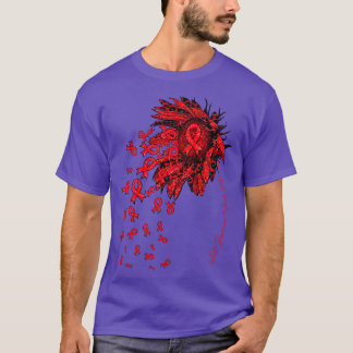 WolfParkinsonWeißes Bewusstsein Sonnenblumen Farbb T-Shirt