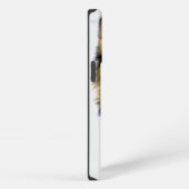 Wolfporträt iPhone Hülle (Rechte Seite)