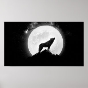 Wolfposter Poster