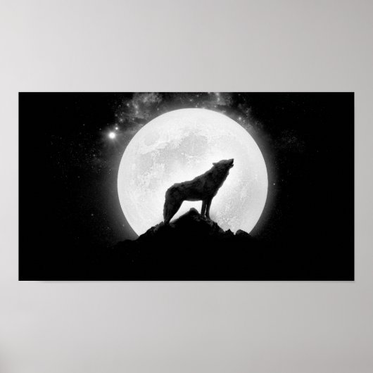 Wolfposter Poster (Vorne)