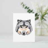 WOLFS HEAD POSTKARTE (Stehend Vorderseite)