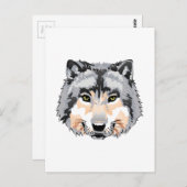 WOLFS HEAD POSTKARTE (Vorne/Hinten)