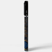 Wolfs Howl erreicht Vollmond Case-Mate iPhone Hülle (Rückseite / Links)