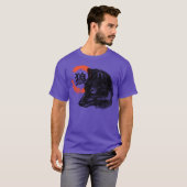 Wolfs Kopf Wildtier Freund T-Shirt (Vorne ganz)