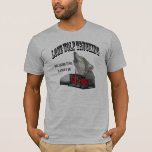 Wolfs-LKW-Transport T-Shirt