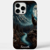 Wolfs Mondlicht-Howl Case-Mate iPhone Hülle (Rückseite)
