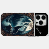 Wolfs Mondlicht-Howl Case-Mate iPhone Hülle (Rückseite (Horizontal))