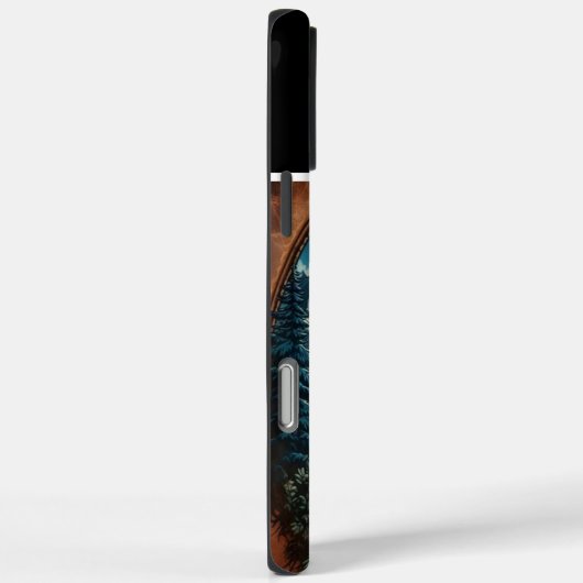 Wolfs Mondlicht-Howl Case-Mate iPhone Hülle (Rückseite / Rechts)