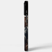 Wolfs Mondlicht-Howl Case-Mate iPhone Hülle (Rückseite / Links)