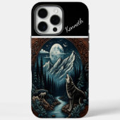Wolfs Mondlicht-Howl Case-Mate iPhone Hülle (Rückseite)