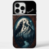 Wolfs Mondlicht-Howl Case-Mate iPhone Hülle (Rückseite)
