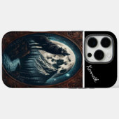 Wolfs Mondlicht-Howl Case-Mate iPhone Hülle (Rückseite (Horizontal))