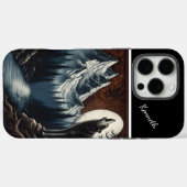 Wolfs Mondlicht-Howl Case-Mate iPhone Hülle (Rückseite (Horizontal))
