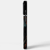 Wolfs Mondlicht-Serenade Case-Mate iPhone Hülle (Rückseite / Links)