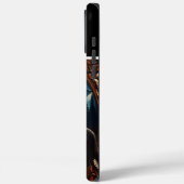 Wolfs Mondlicht-Serenade Case-Mate iPhone Hülle (Rückseite / Links)