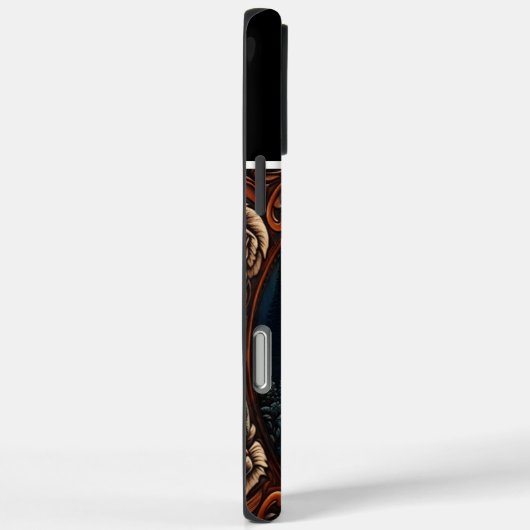 Wolfs Mondlicht-Serenade Case-Mate iPhone Hülle (Rückseite / Rechts)