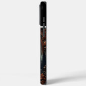 Wolfs Mondlicht-Serenade Case-Mate iPhone Hülle (Rückseite / Links)