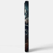 Wolfs Mondlicht-Serenade Case-Mate iPhone Hülle (Rückseite / Links)