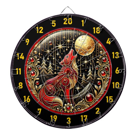 Wolfs Ruf wakens Adventure and Fun Dartscheibe (vorne)