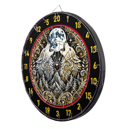 Wolfs Ruf wakens Adventure and Fun Dartscheibe (Vorderseite rechts)