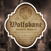Wolfsbane Apothecary DC Aufkleber