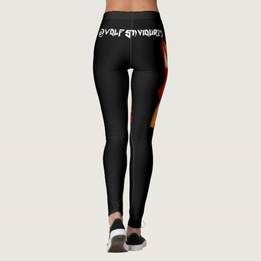Wolfsbarsch-Leggings Leggings (Rückseite)