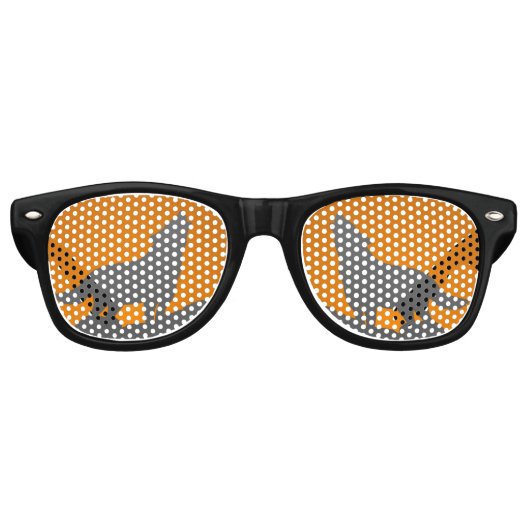 Wolfsbrille Partybrille (Vorderseite)