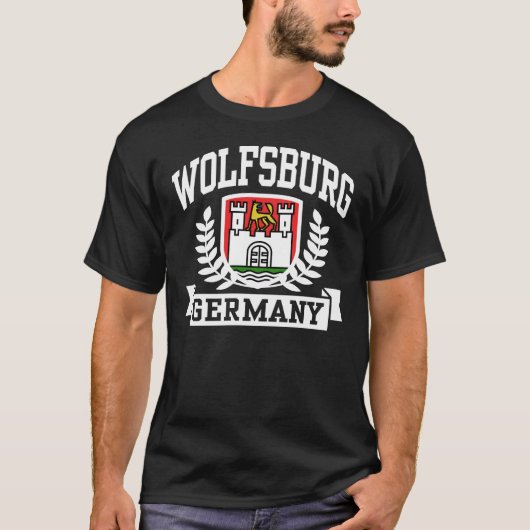 Wolfsburg Deutschland T-Shirt (Vorderseite)