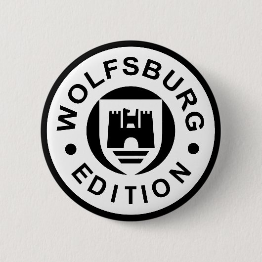 Wolfsburg Edition (schwarz) Button (Vorderseite)